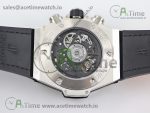 Big Bang Unico Rainbow King SS 45mm ZF 1:1 Best Edition on Rainbow Gummy Strap A1242 - Image 14