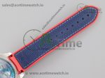Planet Ocean 2021 America’s Cup SS VSF 1:1 Best Edition White Dial on Blue Nylon Strap A8900 Super Clone - Image 12