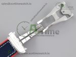 Planet Ocean 2021 America’s Cup SS VSF 1:1 Best Edition White Dial on Blue Nylon Strap A8900 Super Clone - Image 13