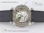 Calibre De Cartier Diver SS Black JF 1:1 Best Edition on Black Rubber Strap A23J - Image 16