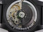 Chronomat 44mm Blacksteel GF 1:1 Special Edition Yellow Dial on Black Rubber Strap A7750 - Image 17