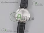 Portofino Automatic SS AF 1:1 Best Edition White Dial on Black Leather Strap A2892 - Image 13