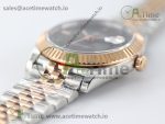 DateJust 41 126331 TWF 1:1 Best Edition 904L Steel Gray Dial Green Roman Marker on SS/RG Jubilee Bracelet SA3235 - Image 10
