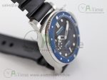 PAM1209 Luminor Submersible 42mm Blue Ceramic Bezel VSF 1:1 Best Edition on Black Rubber Strap AXXXIV - Image 2
