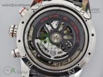 Calibre Heuer 01 Chrono SS XF 1:1 Best Edition Gray Dial on Black Rubber Strap A1887 - Image 20
