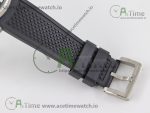 Calibre De Cartier Diver SS Black JF 1:1 Best Edition on Black Rubber Strap A23J - Image 22