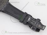 Vanguard V45 DLC ABF 1:1 Best Edition Black Textured Dial on Black Rubber Strap MIYOTA 9015 - Image 22