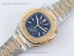 PP0150C - 5980 Nautilis Chrono RG/SS TWF Blue A-7750 - Image 9