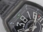 Vanguard V45 DLC ABF 1:1 Best Edition Black Textured Dial on Black Rubber Strap MIYOTA 9015 - Image 4