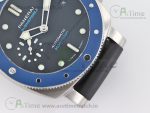 PAM1209 Luminor Submersible 42mm Blue Ceramic Bezel VSF 1:1 Best Edition on Black Rubber Strap AXXXIV - Image 5
