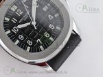 Aquanaut 5067A SS Bezel JJF 1:1 Best Edition Black Textured Dial on Black Rubber Strap AE23 - Image 5