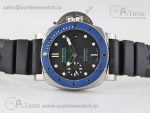 PAM1209 Luminor Submersible 42mm Blue Ceramic Bezel VSF 1:1 Best Edition on Black Rubber Strap AXXXIV - Image 6