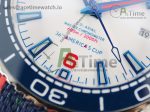 Planet Ocean 2021 America’s Cup SS VSF 1:1 Best Edition White Dial on Blue Nylon Strap A8900 Super Clone - Image 4