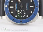 PAM1209 Luminor Submersible 42mm Blue Ceramic Bezel VSF 1:1 Best Edition on Black Rubber Strap AXXXIV - Image 7