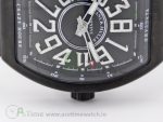 Vanguard V45 DLC ABF 1:1 Best Edition Black Textured Dial on Black Rubber Strap MIYOTA 9015 - Image 8