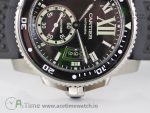 Calibre De Cartier Diver SS Black JF 1:1 Best Edition on Black Rubber Strap A23J - Image 8