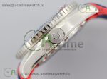 Planet Ocean 2021 America’s Cup SS VSF 1:1 Best Edition White Dial on Blue Nylon Strap A8900 Super Clone - Image 6