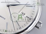 Portofino Automatic SS AF 1:1 Best Edition White Dial on Black Leather Strap A2892 - Image 4