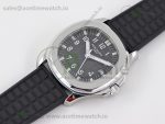Aquanaut 5067A SS Bezel JJF 1:1 Best Edition Black Textured Dial on Black Rubber Strap AE23 - Image 9