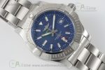Avenger Automatic 43mm SS TF 1:1 Best Edition Blue Dial on SS Bracelet A2824 - Image 3