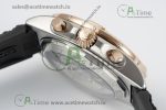 Chronomat B01 42mm SS/RG TF 1:1 Best Edition Brown Dial on Black Rubber Strap A7750 - Image 9