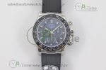 Daytona 116519 SS TWF Best Edition Blue Dial on Black Rubber Strap A7750