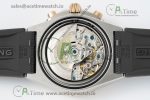 Chronomat B01 42mm SS/RG TF 1:1 Best Edition Brown Dial on Black Rubber Strap A7750 - Image 14