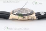 Daytona 116515 RGEWF 1:1 Best Edition Black Dial Diamonds Markers on Black Leather StrapA7750 - Image 10