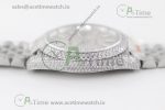 DateJust 41mm Jumbo SS TWF Full Paved Diamonds Dial and Jubilee Bracelet - Image 10