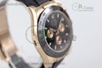 Daytona 116515 RG TWF Best Edition Black Dial on Oysterflex Rubber Strap A7750 - Image 2