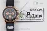 Daytona 116515 RG TWF Best Edition Black Dial on Oysterflex Rubber Strap A7750 - Image 26