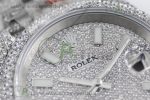 DateJust 41mm Jumbo SS TWF Full Paved Diamonds Dial and Jubilee Bracelet - Image 4