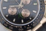 Daytona 116515 RG TWF Best Edition Black Dial on Oysterflex Rubber Strap A7750 - Image 5