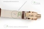Rendez-Vous Tourbillon RG RMSF Best Edition White Dial on Brown Leather Strap - Image 16