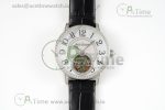 Rendez-Vous Tourbillon SS RMSF Best Edition White Dial on Black Leather Strap
