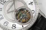 Rendez-Vous Tourbillon SS RMSF Best Edition White Dial on Black Leather Strap - Image 5
