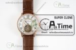 Rendez-Vous Tourbillon RG RMSF Best Edition White Dial on Brown Leather Strap - Image 19