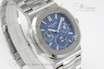Nautilus 5740 SS GRF Best Edition Blue Dial on SS Bracelet A240 - Image 2