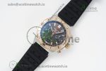 Chronomat B01 42mm SS/RG TF 1:1 Best Edition Brown Dial on Black Rubber Strap A7750 - Image 8