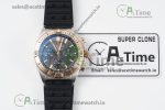 Chronomat B01 42mm SS/RG TF 1:1 Best Edition Brown Dial on Black Rubber Strap A7750 - Image 24