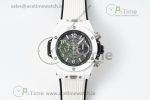 Big Bang Unico White Ceramic ZF 1:1 Best Edition Skeleton Dial on White Rubber Strap A1280