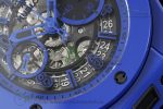 Big Bang Unico Blue Magic Ceramic ZF 1:1 Best Edition Skeleton Dial on Blue Rubber Strap A1280 - Image 5
