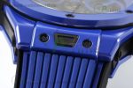 Big Bang Unico Blue Magic Ceramic ZF 1:1 Best Edition Skeleton Dial on Blue Rubber Strap A1280 - Image 9