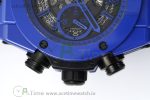 Big Bang Unico Blue Magic Ceramic ZF 1:1 Best Edition Skeleton Dial on Blue Rubber Strap A1280 - Image 7