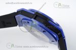 Big Bang Unico Blue Magic Ceramic ZF 1:1 Best Edition Skeleton Dial on Blue Rubber Strap A1280 - Image 11
