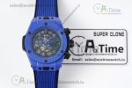 Big Bang Unico Blue Magic Ceramic ZF 1:1 Best Edition Skeleton Dial on Blue Rubber Strap A1280 - Image 22