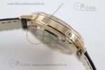 Rendez-Vous Moon Medium RG Q8 1:1 Best Edition White Textured Dial Diamonds Bezel on Black Leather Strap A935 - Image 10