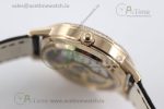 Rendez-Vous Moon Medium RG Q8 1:1 Best Edition White Textured Dial Diamonds Bezel on Black Leather Strap A935 - Image 11