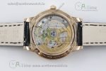 Rendez-Vous Moon Medium RG Q8 1:1 Best Edition White Textured Dial Diamonds Bezel on Black Leather Strap A935 - Image 12