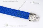 Aquanaut 5067A SS PPF 1:1 Best Edition Blue Textured Dial Red Hand on Blue Rubber Strap RONDA Quartz - Image 16